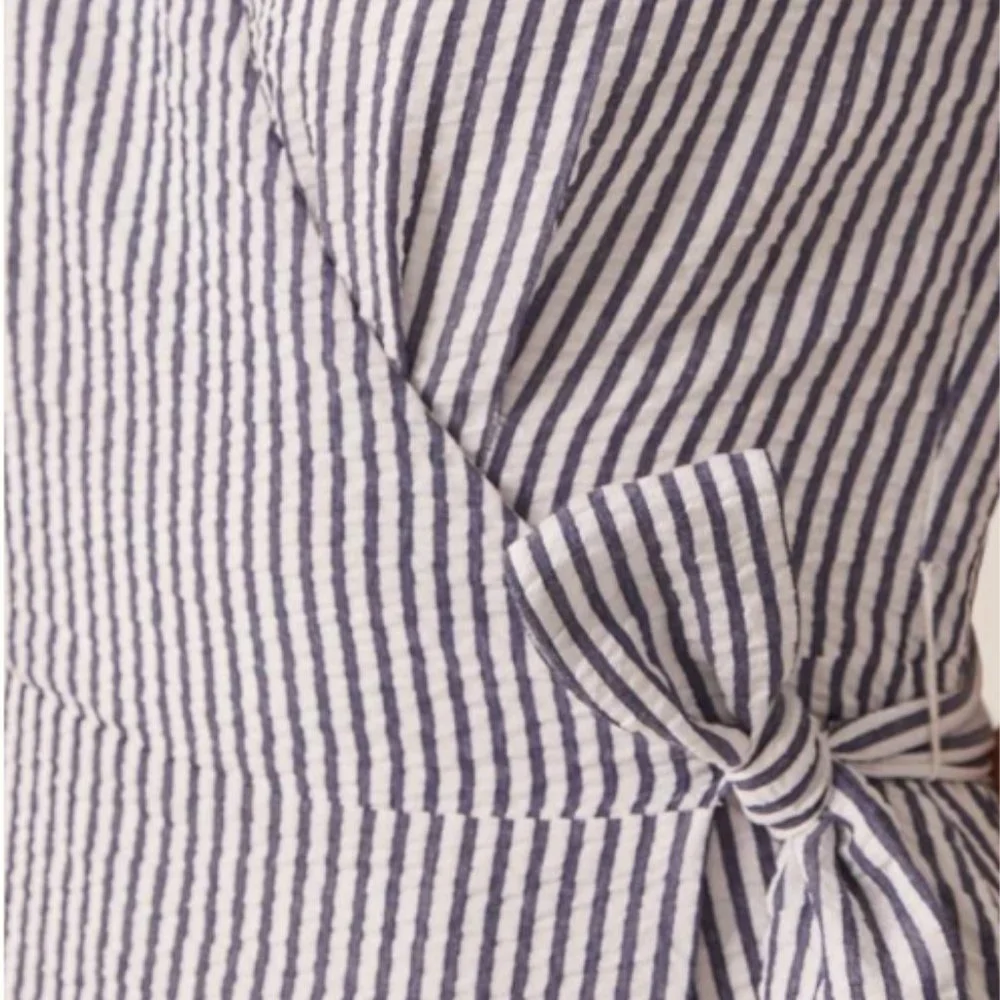 Hutch V-Neck Tiered Wrap Midi Dress - Picture 6 of 11